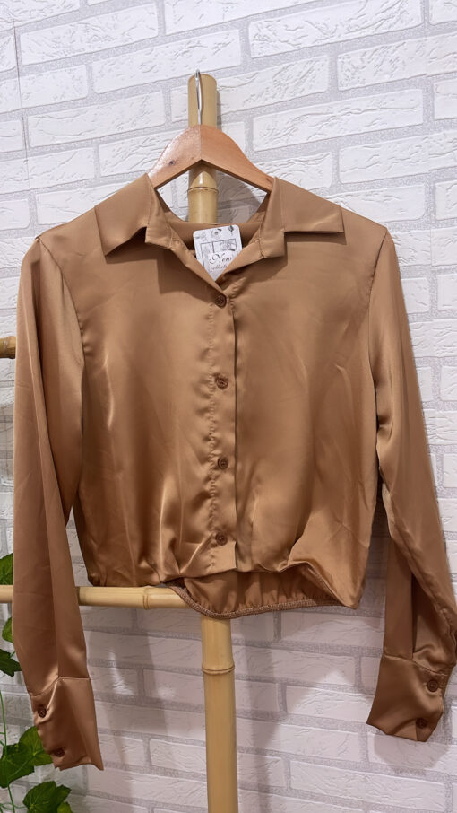 Camisa crop top - Imagen 2