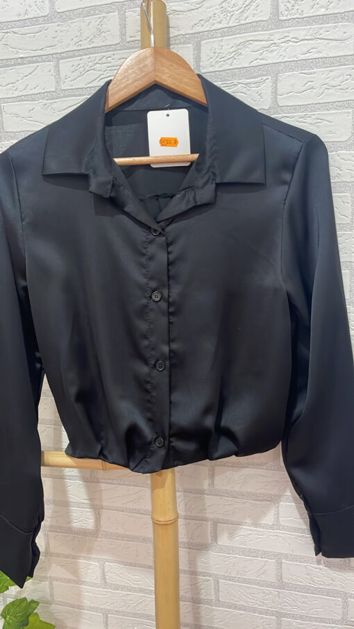 Camisa crop top